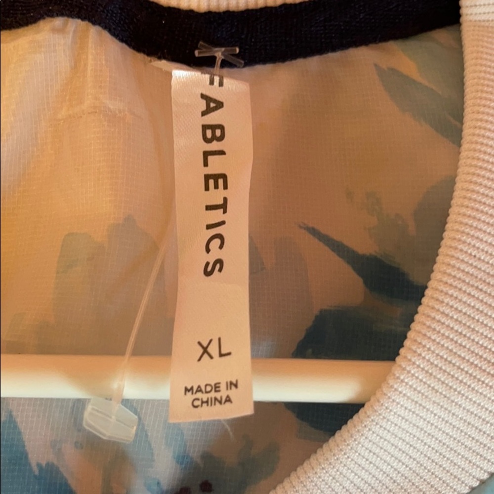 Fabletics Blue Jacket - Picture 2 of 3